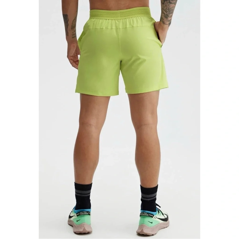 Fabletics The Fundamental Short in Faded Lime - Picture 2 of 7